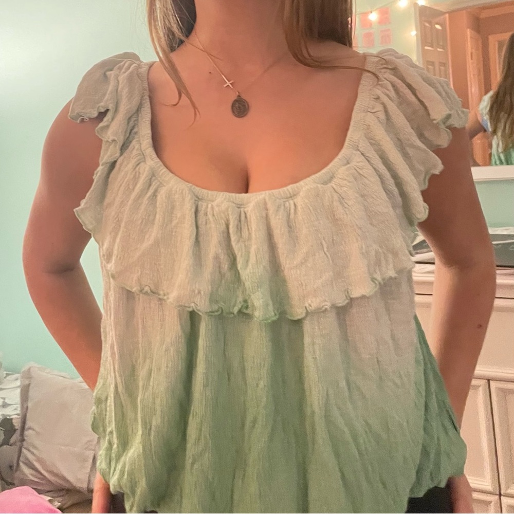 FREE PEOPLE tie dye tank